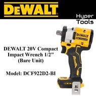 DEWALT 20V Compact Impact Wrench 1/2" - Model: DCF922D2-B1 / DCF922N