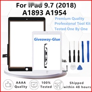 New A1893 A1954 For lPad 6 6th Gen iPad 9.7 2018 LCD Outer Touch Screen Digitizer Front Glass Displa