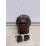 Kickers Leather Sling Bag