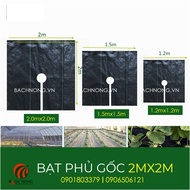 Combo 10 Tấm bạt phủ chống cỏ 1mx1m Tng kèm ghim 4 ghim loại tốt