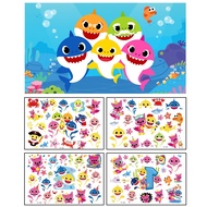 ✨💖 Baby Shark Body Tattoo l Temporary Face Tattoo l WaterProof Stickers l Birthday Party Goodie Bag Gifts l Children Day