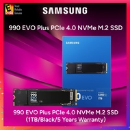 SAMSUNG SSD 990 EVO PLUS 1TB / 2TB /4TB M.2 2280 SSD 7250/6300MB/s GAMING/PC SSD 5YRS WARRANTY