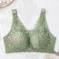 Wireless Lace 3/4 Coverage Bra (#385) Cup BC/C Skin-friendly Thin Span / Baju Dalam Wanita Span Nipi