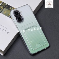 poco C71 Clear Card Case Card Slot Case poco C71