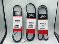 สายพาน GATES สำหรับรถ MITSUBISHI TRITON 2.4 เครื่องเบนซิน KA5 เครื่อง 4G64 / สายพานแอร์ 4PK-930 / ส