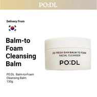 [PO:DL] 2X Fresh Bam Balm-to-Foam Cleansing Balm 130ml Korean One-Step Makeup Remover