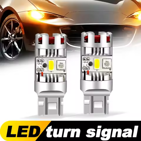 2pcs WY21W T20 7440A Canbus LED Turn Signal Light Blub For Mazda 2 DL DJ 3 BL BM BN 6 GJ CX-5 CX5 KF