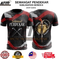 ✨✨  Baju Lelaki ARCTIC TACTICAL MALAYSIA Superfine Fiber Sublimated T-shirt Round Neck Short Sleeve 