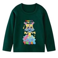 Atasan Panjang Baju Kaos Anak Anak Gambar DANDYS WORLD YATTA Usia 1 - 11 Thn Dari YOUNA Fashion
