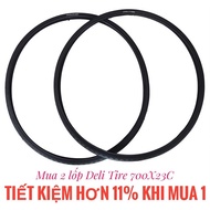 Set of 2 Deli Tire 700X23C (23-622) road bike tires