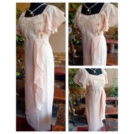 ♞,♘,♙Filipiniana dress/Ninang/Mother