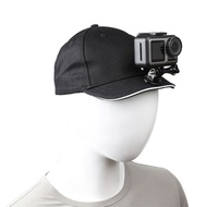 หมวกหมวกเบสบอลแบบตั้งได้ตัวยึดกล้อง,หมวกขายึดกล้องโกโปรฮีโร่10/9/8/7/6/5 DJI OSMO Action Insta360 One R/rs