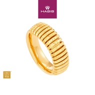 HABIB Oro Italia 916 Gold Ring GR60741025(22) (22K Gold)