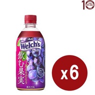 朝日 Asahi Calpis 日本 Welch's 威路氏 1房分提子汁(樽裝) 6x470毫升