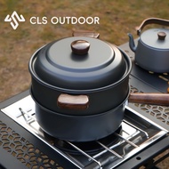 CLS Outdoor Camping Cookware 3L Portable Camping Cooking Wok Set