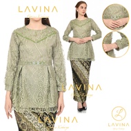 ONESET Aurora Shabira By Lavina Outfit Shabira Tunic Blouse Set Modern Graduation Kebaya Set/ Weddin