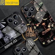 Latest Realme C53 Glossy Glass Softcase [SK-05] C53 Mobile Phone Case - Mobile Phone Protector - Mob