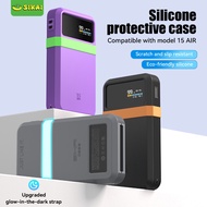 Protective Case Compatible with CUKTECH 15 Air 240W 15000mAh, Power Bank Silicone Cover, Shockproof 