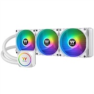 Thermaltake TH360 ARGB Snow Edition AM5/AMD/Intel LGA1200 Ready All-in-One Liquid Cooling System 360mm High Efficiency Radiator CPU Cooler CL-W302-PL12SW-A White