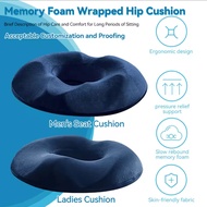 Donut Pillow Seat Cushion Men/women Tailbone Pain Hemorrhoid Surgery Postpartum Hemorrhoid Seat Pad 