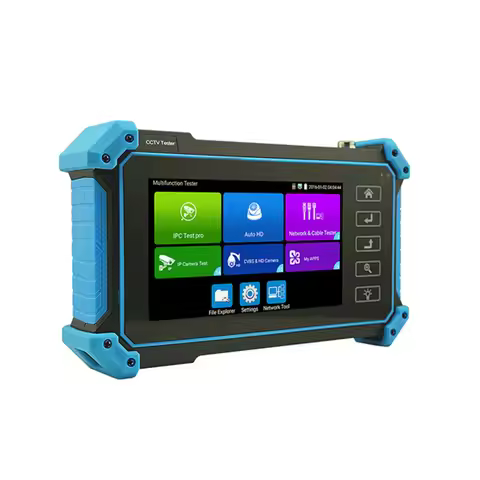 5 Inch IPS Screen CCTV Camera Tester 8k 30Fps IPC-5100C PLUS IP CVI TVI AHD l VGA Input
