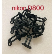 Nikon D800 D800E D810 Shutter Cable Leather Plug Ear Cover Leather Rubber Cover Ten-Needle Port Leat