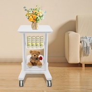 3-tier Rolling Trolley Professional Beauty Salon Storage Trolley Storage Cart 50kg Load-capacity For