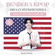AMERICAN FLAG KPOP SUNGHOON ENHYPEN KPOP POSTER/ KPOP FLAG/ Park Sunghoon KPOP Tapestry/ Kpop Tapest