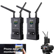 200M 4K Dual HDMI Display Wireless Transmit Audio Video Transmitter Receiver Extender Support Batter
