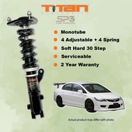 HONDA CIVIC TYPE-R FD2R 07-11 - TITAN ADJUSTABLE SUSPENSION