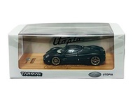 全新 未開封 Tarmac Works Scale 1:64 1/64 比例 Pagani Utopia Black Carbon Fiber