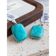 天河石吊坠 Amazonite Pendant