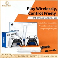 64GB 40000Game 4K Game Stick 2.4G Wireless Controllers HD Output  Retro Video Game Console