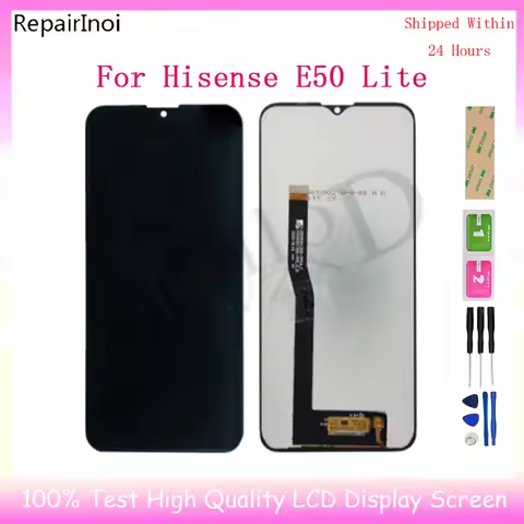 6.5" Mobile LCD Display For Hisense E50 Lite HLTE228E Touch Screen Digitizer Assembly Repair Parts T