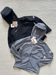 全新Mammut Trekkers男士戶外舒適防風防潑水連帽軟殼夾克 | Mammut外套 | Mammut jacket