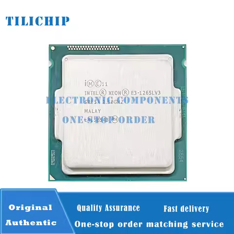 E3-1265L v3 E3 1265Lv3 E3 1265L v3 2.5 GHz Quad-Core Eight-Core 45W CPU Processor LGA 1150