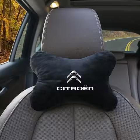 Car Neck Pillows Both Side For Head Pain Relief Filled Fiber Car Pillow For Citroen C2 C3 C4 C5 X7 B