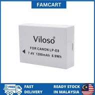 Proocam Canon LP-E8 Compatible Battery Canon 550D 600D 650D, 700D