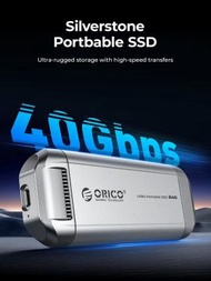 ORICO USB 4.0 1TB 外置 便攜式 SSD - 銀石系列 原裝行貨 五年保用 [R40-1TB]