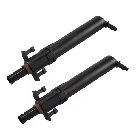 2Pcs Front Headlight Cleaning Washer Nozzle 6438P1 6438F3 For Peugeot 307 207 607 Citroen C4 C5 Head