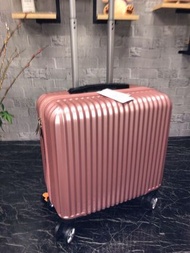 18吋鏡面拉鏈款行李箱/玫瑰金/黑色/銀色/香檳金