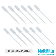 Plastic Disposable Pipette 12pcs - Disposable Dropper