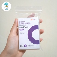 UNGU [ 1 pack = contents 50 sheets ] Innersleeve Popcorn Games Purple Korea 56 x 87 mm KPOP Korean P