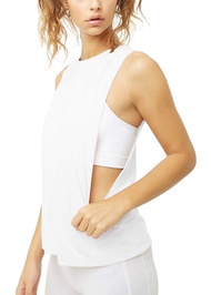 Mippo Loose Workout Tops for Women Muscle Shirts Gym Exercise Fitness Tank Tops