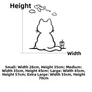 Cute Cartoon Window Decorative Sticker