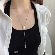 S999.9 Silver Necklace with Our Lady's Image New Model 2025 - Phu Quy Silver Jewelry