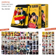 92PC LOMO CARD COLLECTION OF STAR GOVERNMENT GROUP THAILAND DRAMA SKYNANI LOVE SICK BUS PONDPHUWIN B
