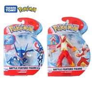 Original WCT Battle Figures Pokemon Aces Features With Deluxe Blaziken Greninja Doll Action Figure T