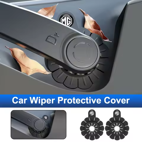New Car Wiper Hole Protective Covers Windshield Wiper Silicone For MG ZS HS ES5 MG4 Electric MGS5 EV