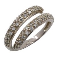 Folli Follie 11 號戒指，純銀，約 3.3 克，女士，二手